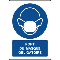 Sticker port du masque