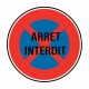 Sticker Arret Interdit