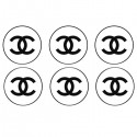 Sticker Chanel rond