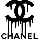 Sticker Chanel coulant