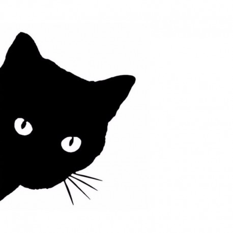Autocollant Sticker Tete De Chat Autocollant Sticker Tete De Chat