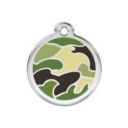Médaille Chien Red Dingo Camouflage