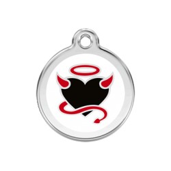 Médaille Chien Red Dingo Ange ou Demon
