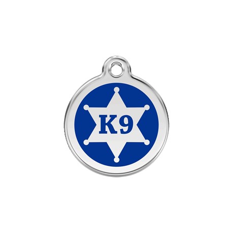 Médaille Chien Red Dingo Sheriff K9