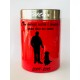 Urne funeraire animaux homme rouge
