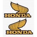 2x Sticker couleur Honda 1