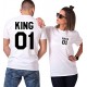 Pack 2 T-Shirt King-Queen