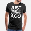Tee shirt personnalisé "Just Married"