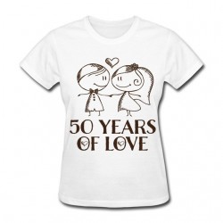 Tee shirt personnalisé Years of Love